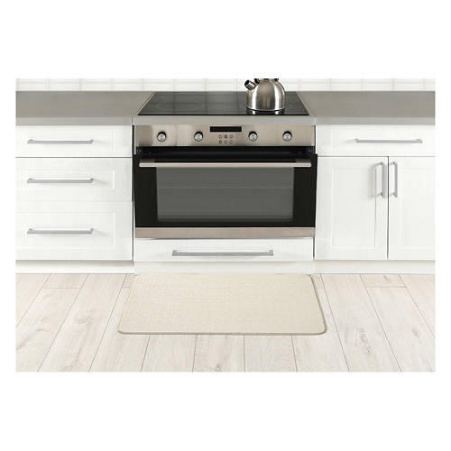24" x 36" Cushioned Foam Chef Mat - Taupe Weave