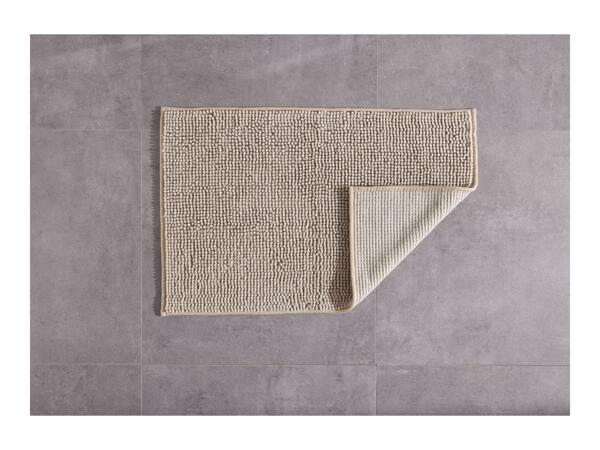 Livarno Home Beige Bath Mat