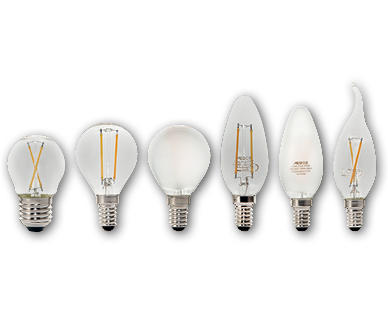 Lampadine LED in vetro non dimmerabili