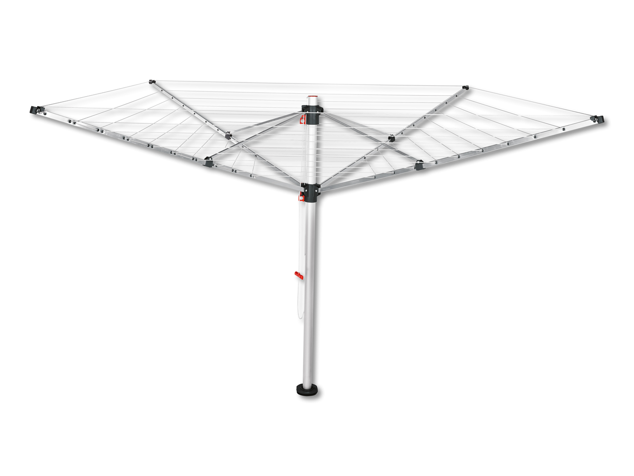 Séchoir parapluie en aluminium