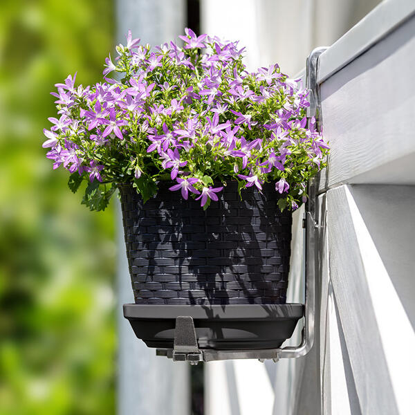 Edelstahl-Blumentopfhalter