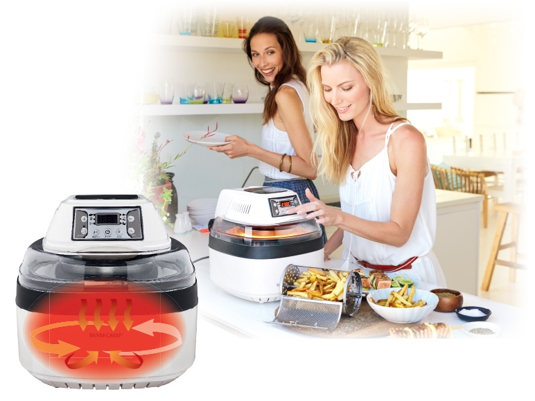 SILVERCREST KITCHEN TOOLS(R) 1,000W Halogen Oven