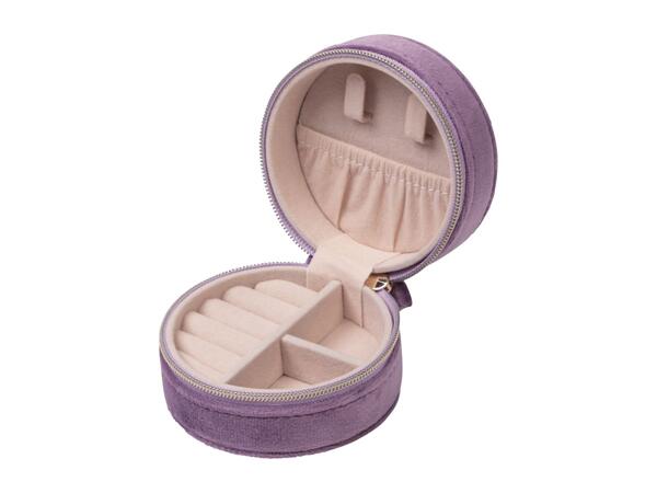 Esmara Purple Travel Jewellery Box