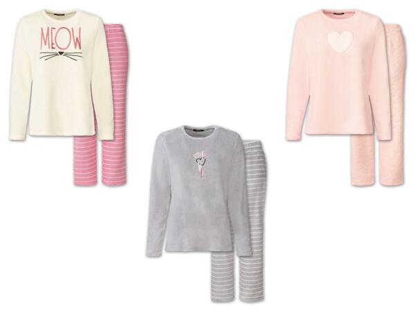 Damen Plüsch Pyjama
