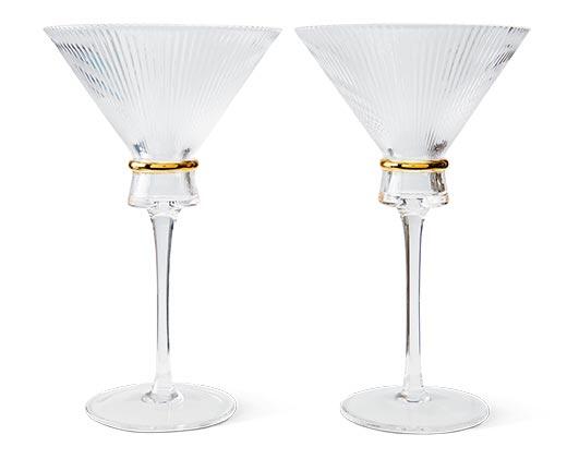 Crofton 
 Ribbed Glassware