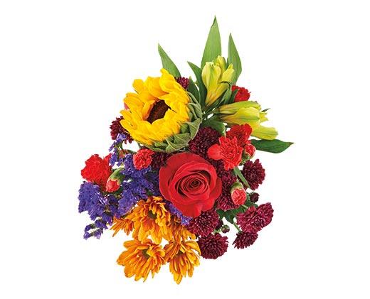 Deluxe Fresh Flower Bouquet Assorted Colors