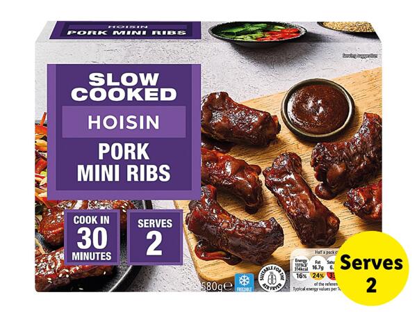 Hoisin Pork Mini Ribs In A Hoisin Sauce