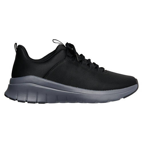 Ladies Memory Foam Cross-Trainers - Black, 10