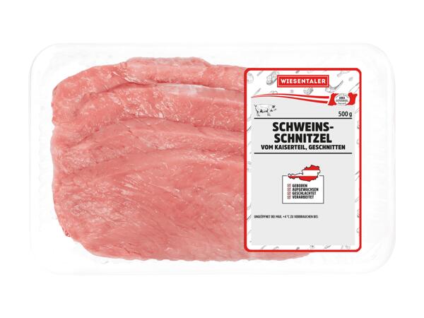 Frische Schweinsschnitzel