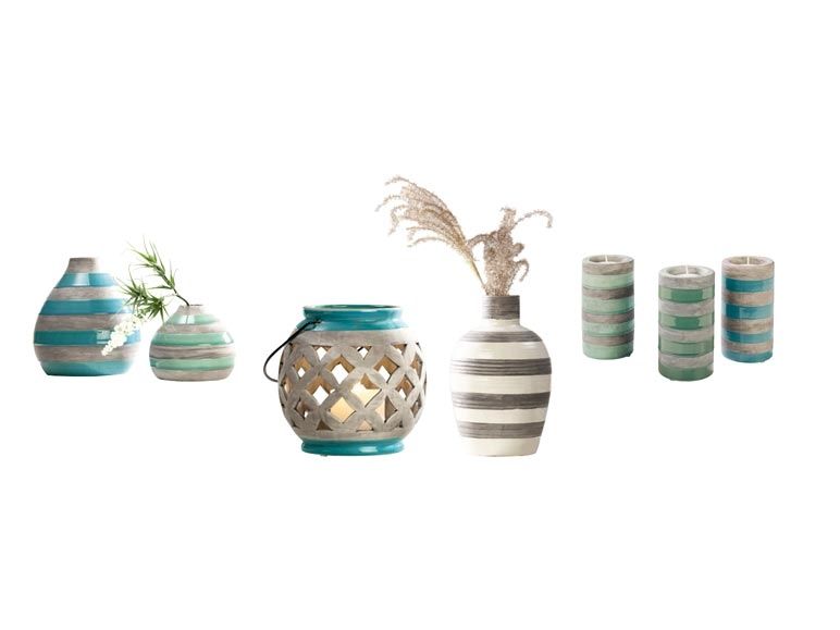 Assortiment de décorations en céramique