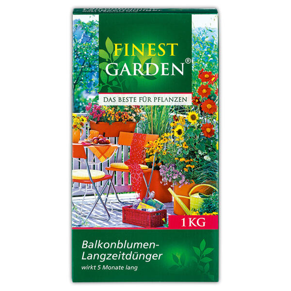 Balkonblumen-Langzeitdünger