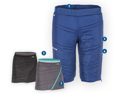 Bermuda/gonna per escursioni Nordic da donna/uomo INOC