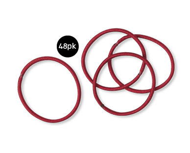 Petite Elastics 48pk