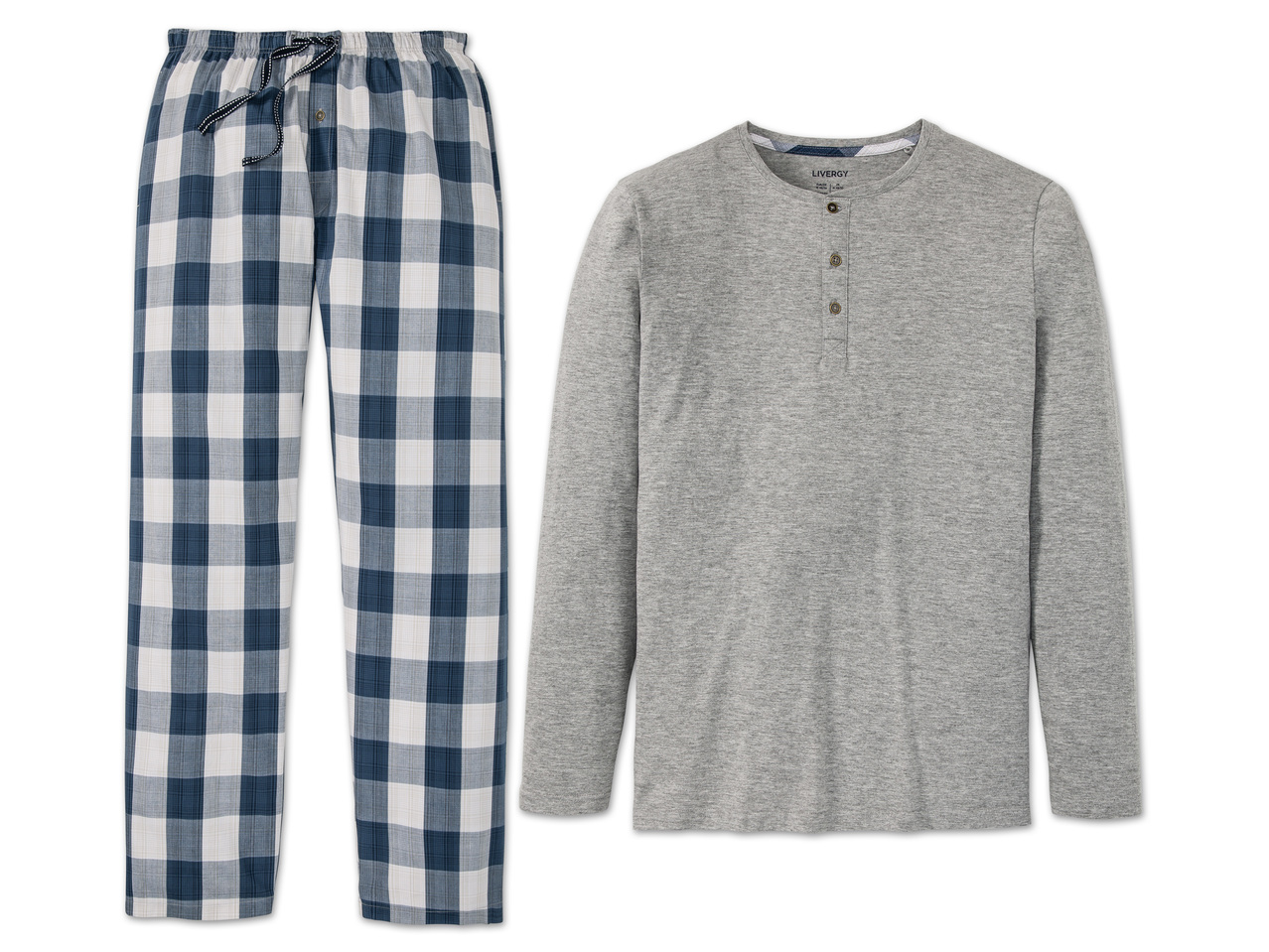 LIVERGY(R) Herren Pyjama
