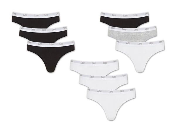 Damen Slip, 3 Stück