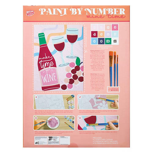 Paint By Number - Wine Time