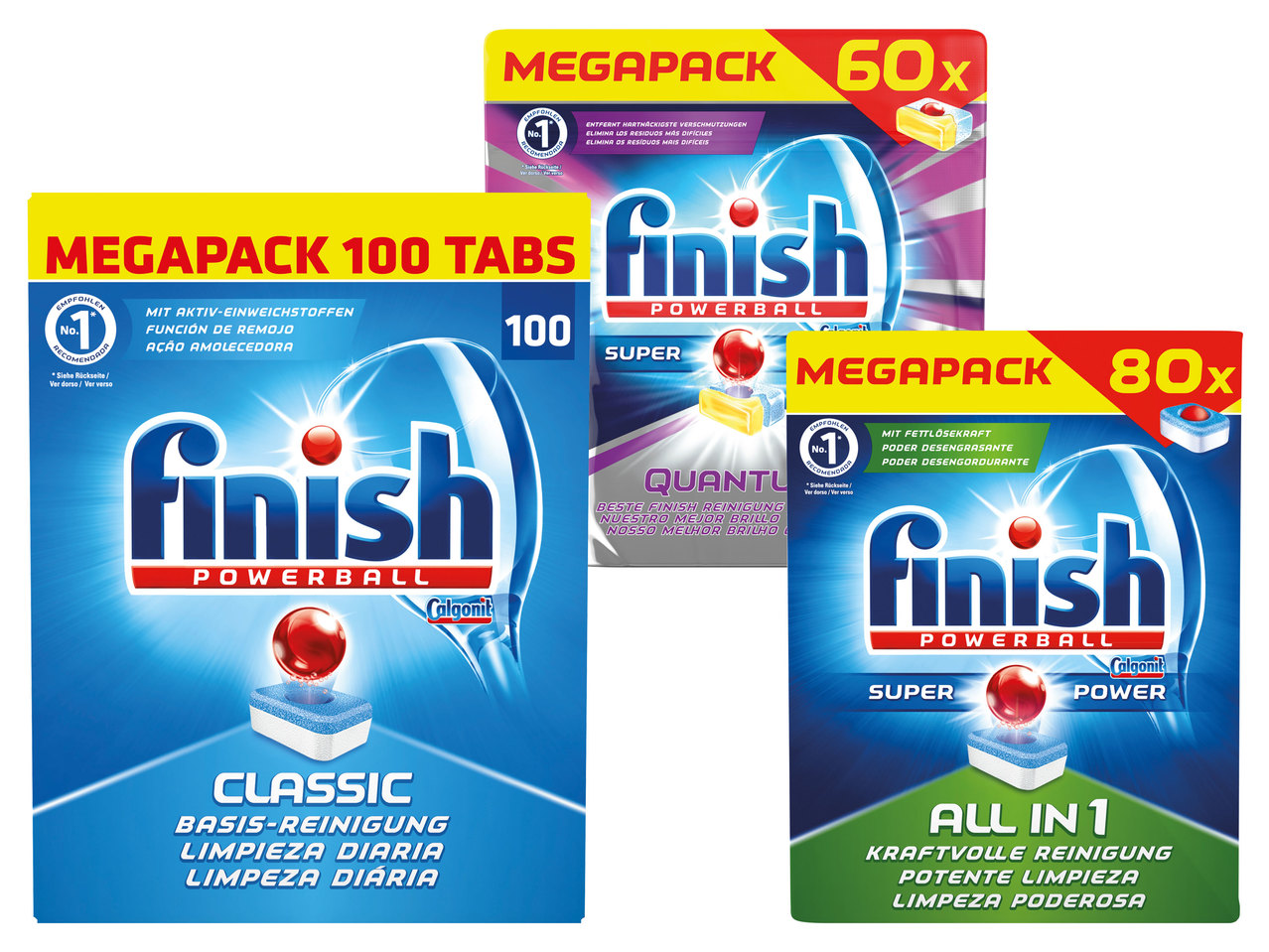 FINISH Geschirrspültabs