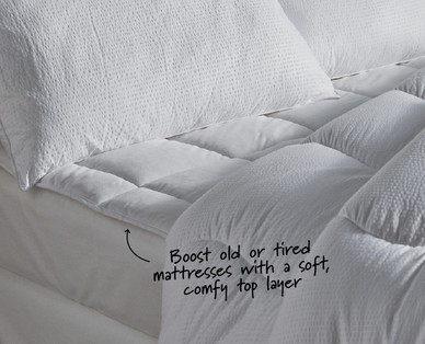 KING Plush Mattress Topper