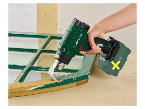 Cordless heat gun