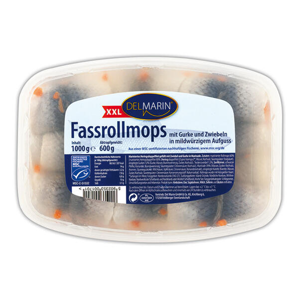 Fassrollmops / Bratheringshappen XXL
