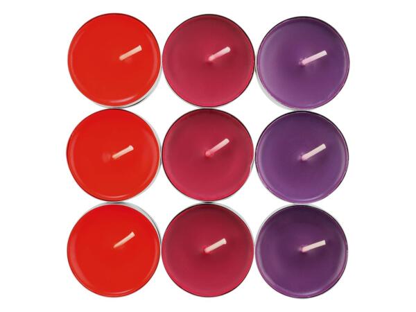 Scented tealights, 6 or 18 pieces