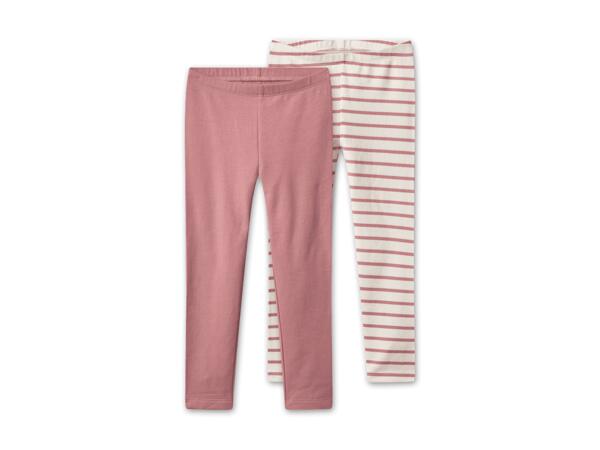 Kleinkinder Thermo Leggings, 2 Stück