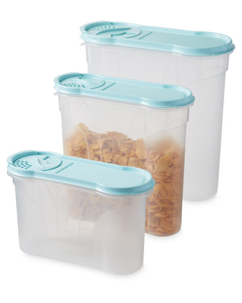 Cereal Containers 3-Pack