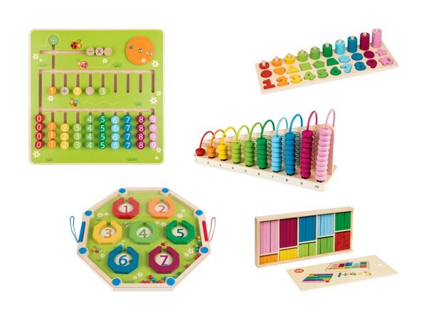 Set de jeux de calcul en bois