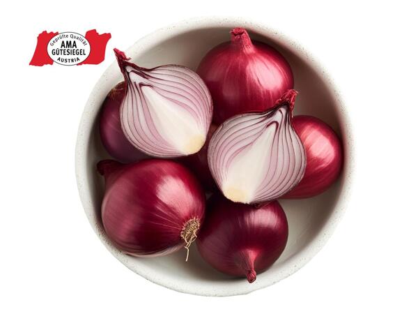 Zwiebeln rot aus Österreich