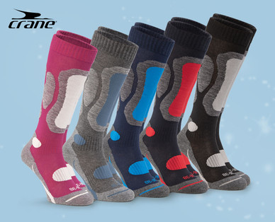 CRANE Damen-/Herren-Funktions-Skistutzen
