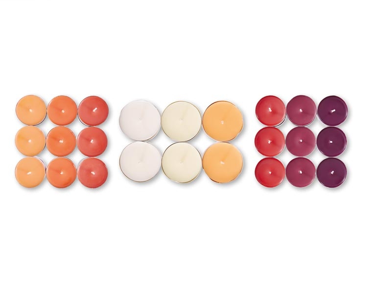 Bougies parfumées, lot de 6/ 18