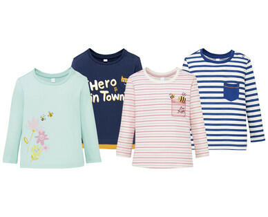 IMPIDIMPI 
 T-SHIRTS À MANCHES LONGUES BIO POUR TOUT-PETITS