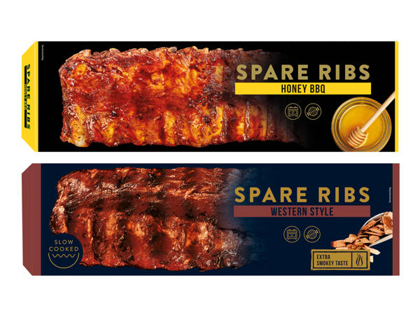 Spare Ribs slow cooked