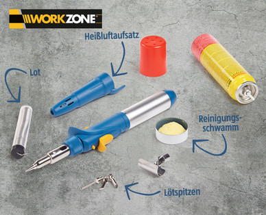 WORKZONE Gaslötkolben-Set