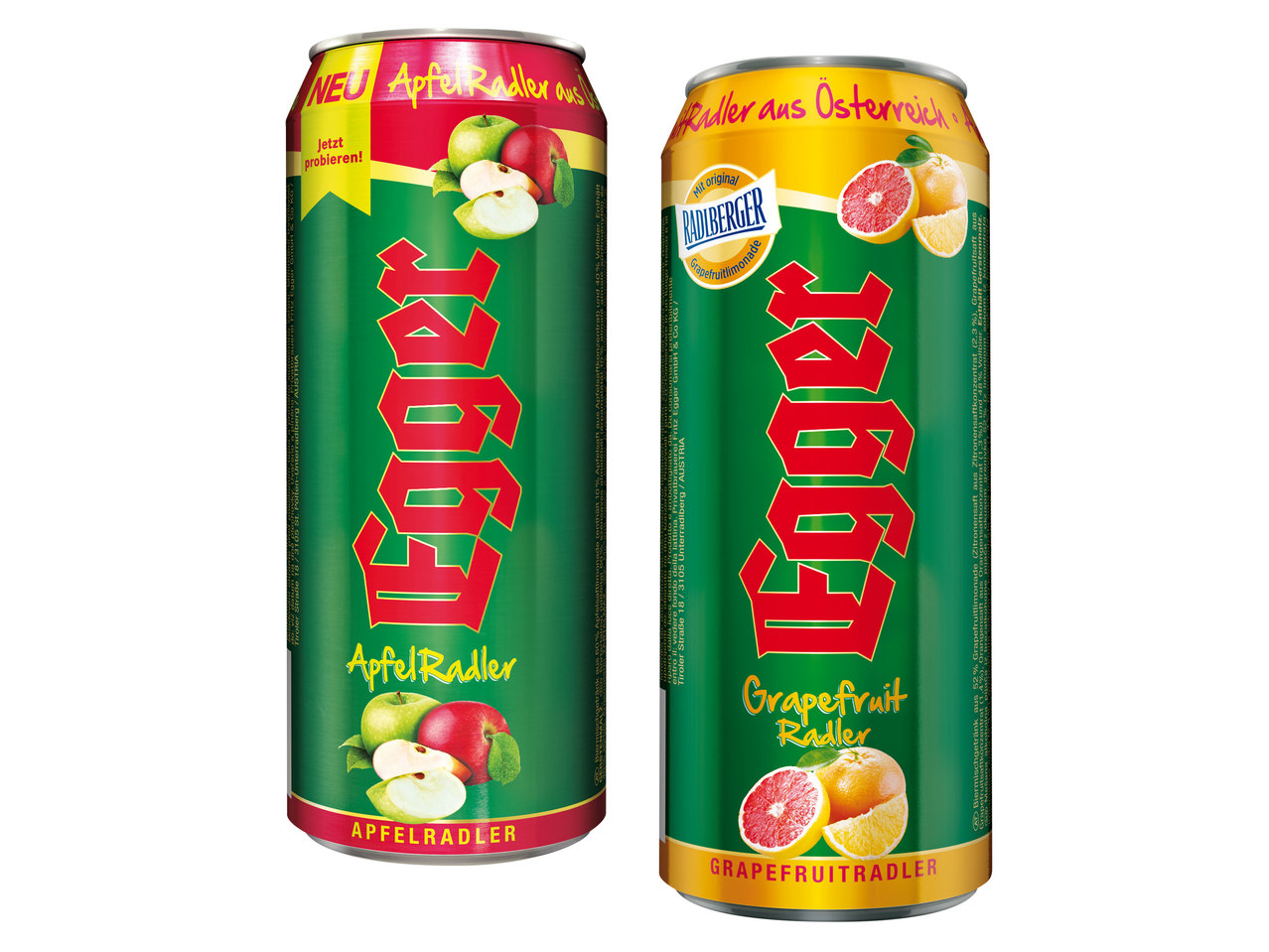 EGGER Grapefruit- oder Apfelradler