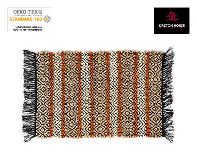 Luxury Fringed Jute Decorator Mat