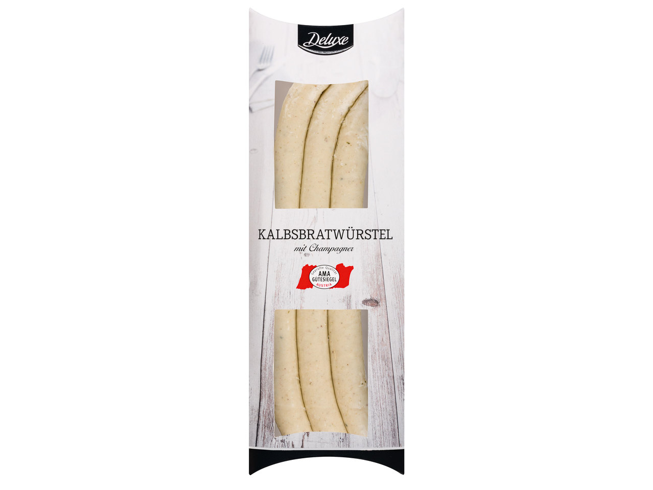 DELUXE Kalbsbratwürstel mit Champagnernote