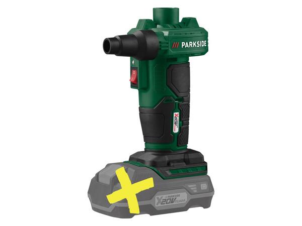 Cordless compressor or air pump