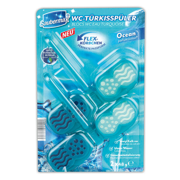 WC-Blauspüler / Türkisspüler