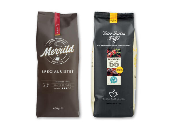 Peter Larsen eller Merrild kaffe