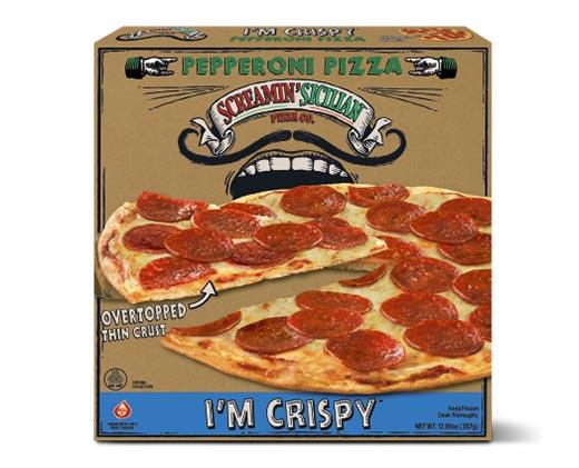 Screamin' Sicilian 
 Thin Crust Pepperoni or Cheese Pizza