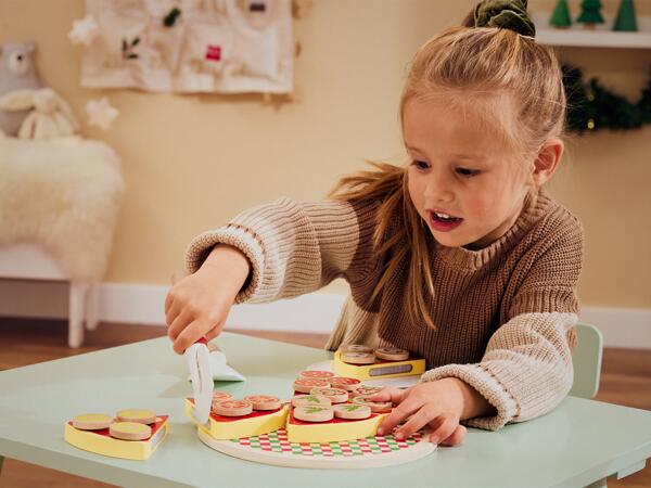 Wooden Toy Food Set