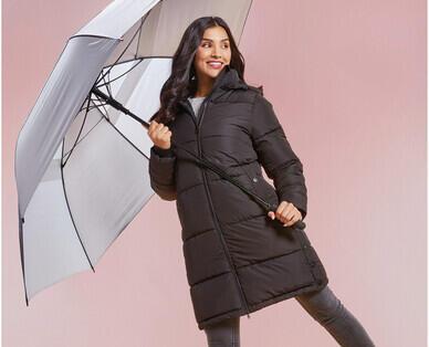 Women's Longline Puffer Jacket