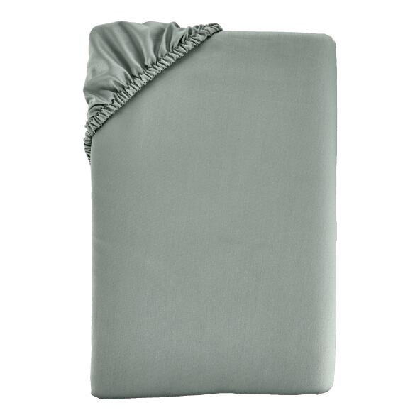 NOVITESSE(R) 				Satin-Spannbetttuch, 2 Pers.