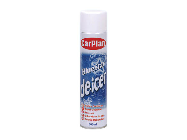 Car Plan Blue Star De-icer