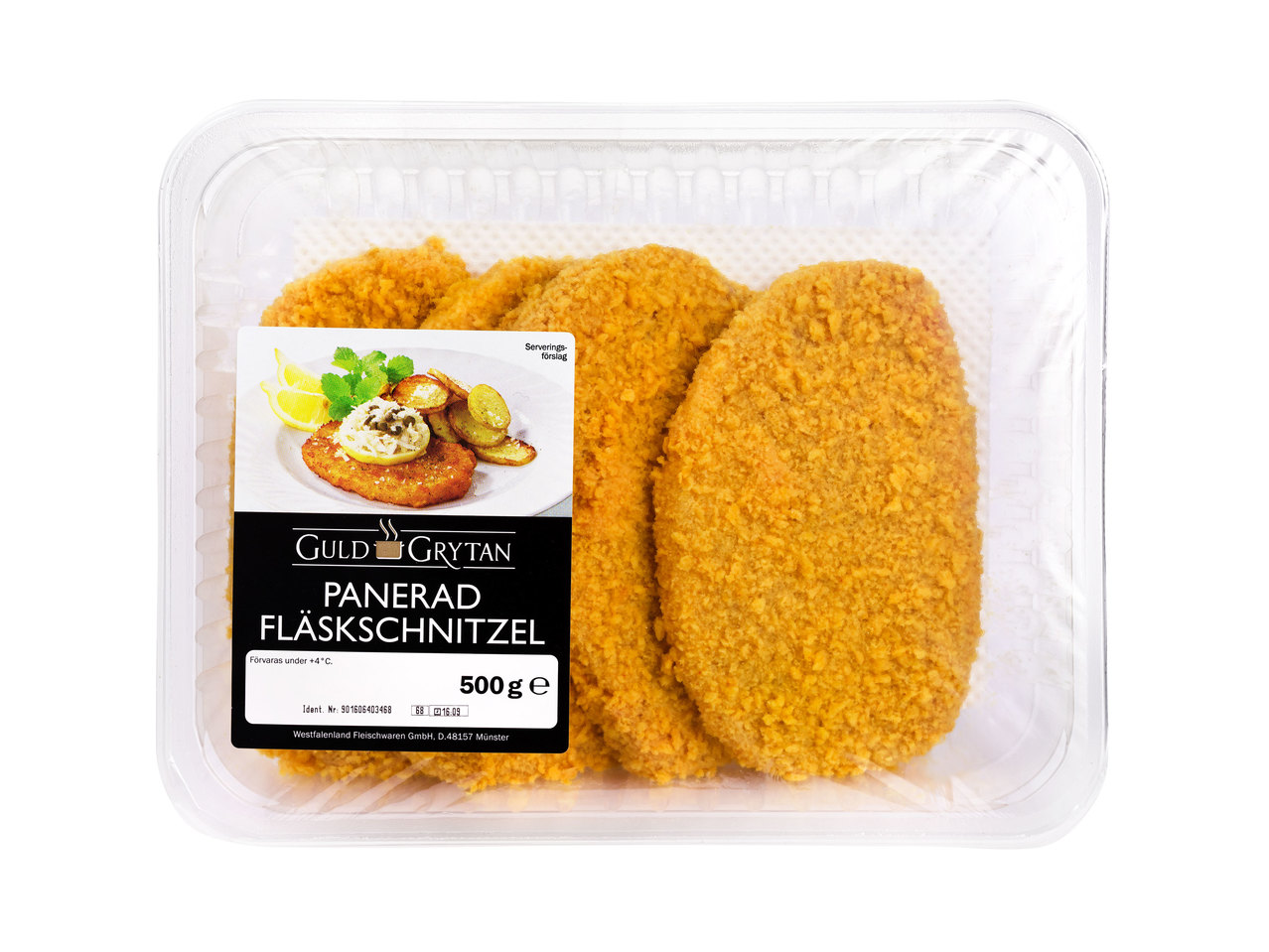 PANERAD SCHNITZEL