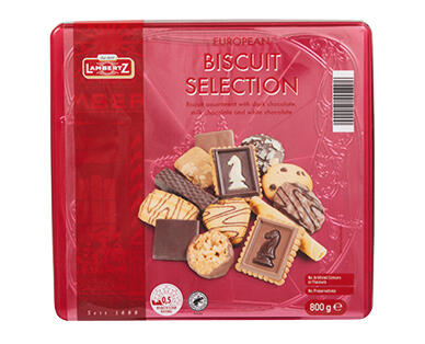 Lambertz European Biscuit Selection Tin 800g
