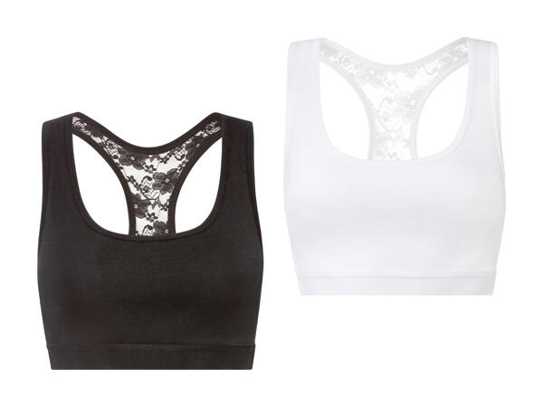 ESMARA(R) Bustier med blonde 2-pak