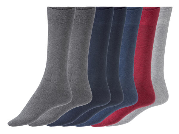 Men's Socks, 7 pairs