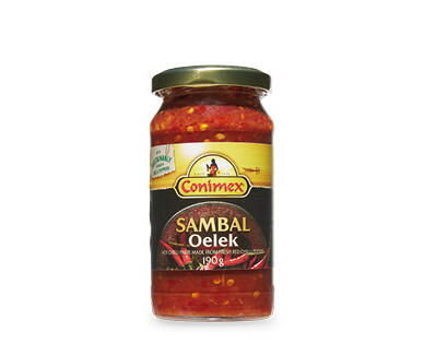Conimex Sambal Oelek 190g or Ketjap Manis 240ml